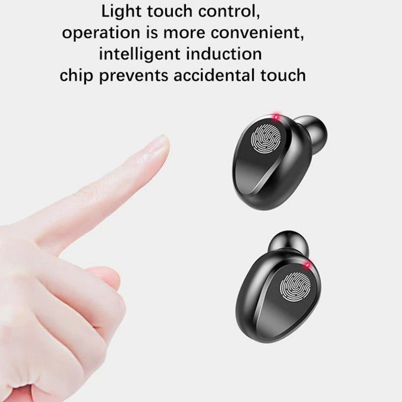 Wiresto TWS F9 Wireless Earbuds Bluetooth V5.0 Cross-Border Headset Earphones Headphones For Xiaomi Samsung Huawei Oppo