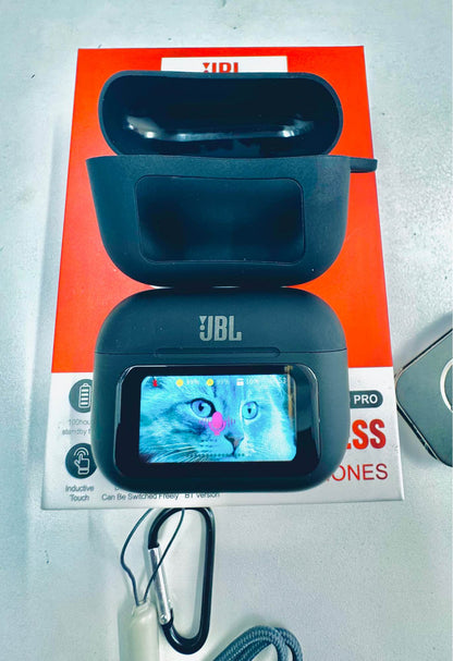 2024 Newest Design JBL A9 Pro Color LED Touch Screen Noise Cancelling BT Long Battery Life ENC Earbuds with Waterproof Wireless AirPods