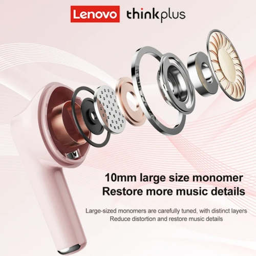 Lenovo LP3 Pro TWS Wireless Bluetooth 5.2 HD Call Earphones HIFI Sound Noise Reduction HD Call Low Latency Headphones